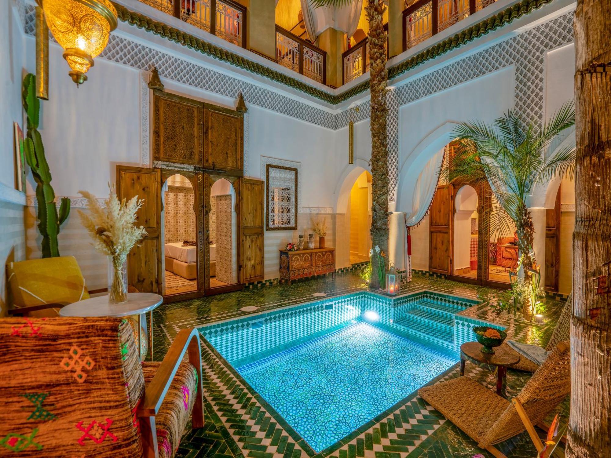 Riad Yalla Habibi Marrakesh Eksteriør bilde