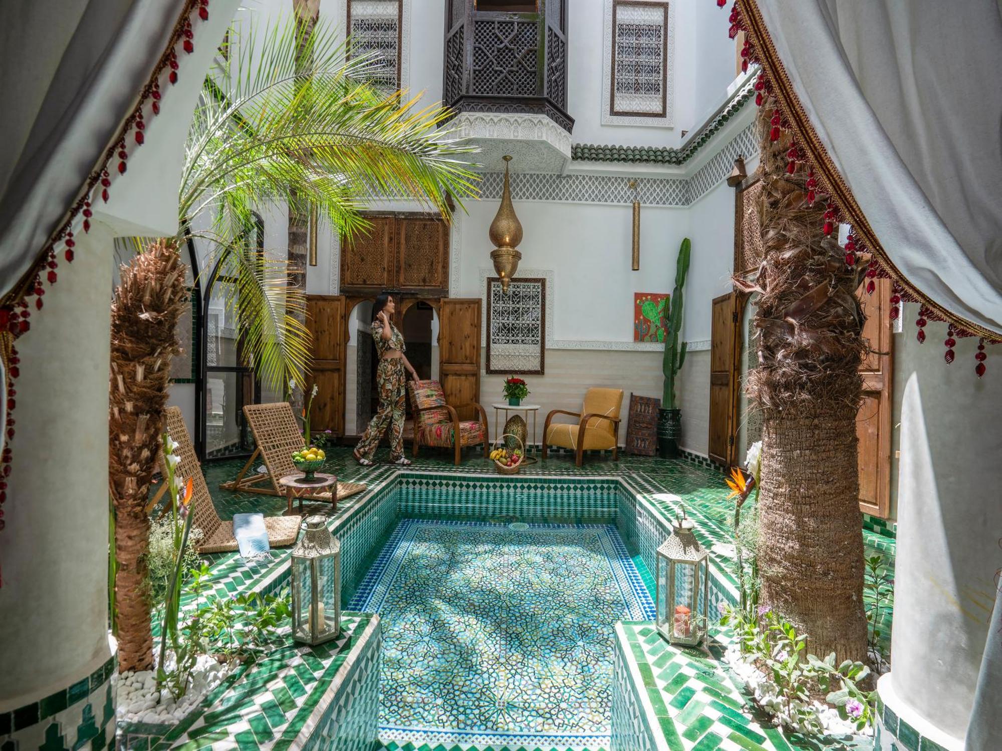 Riad Yalla Habibi Marrakesh Eksteriør bilde