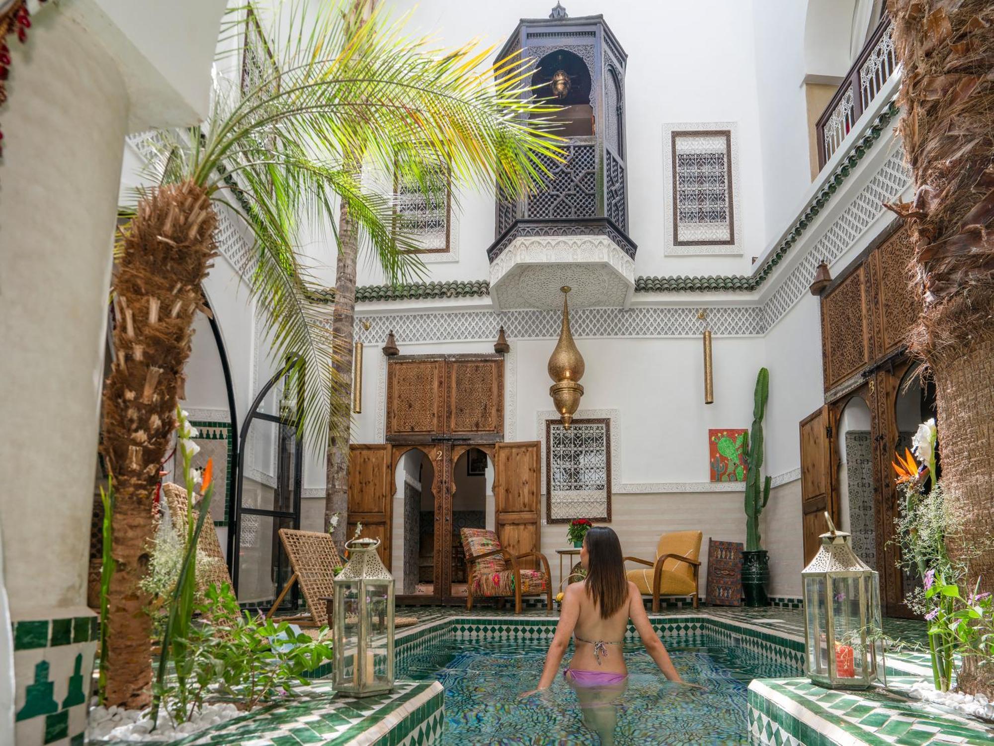 Riad Yalla Habibi Marrakesh Eksteriør bilde