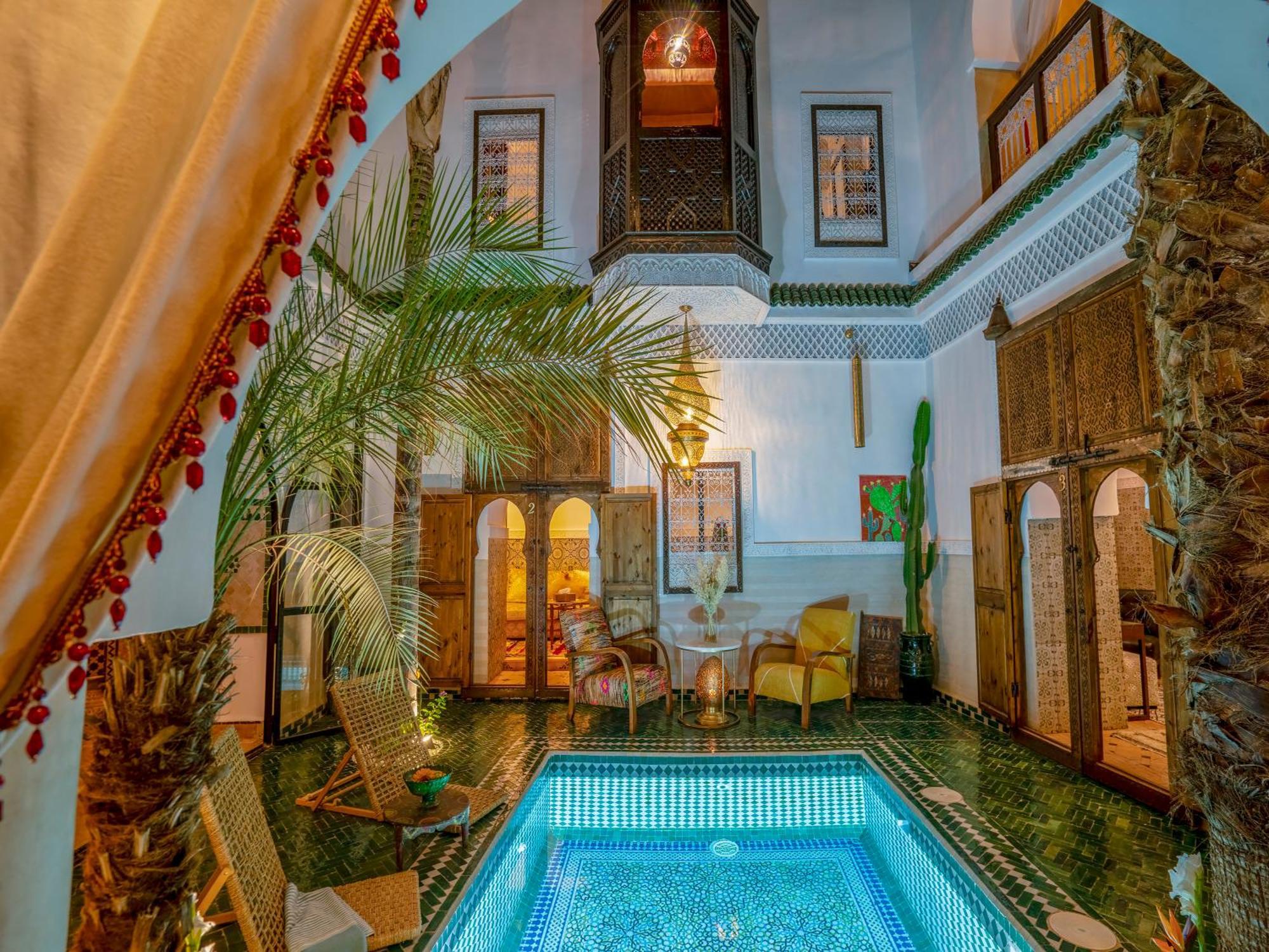 Riad Yalla Habibi Marrakesh Eksteriør bilde